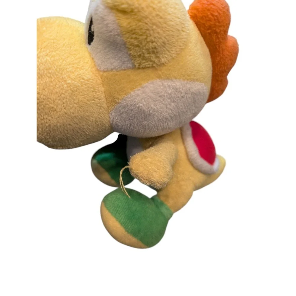 2010 Nintendo WII Super Mario Bros YOSHI Sitting Plush Stuffed Animal Toy 7